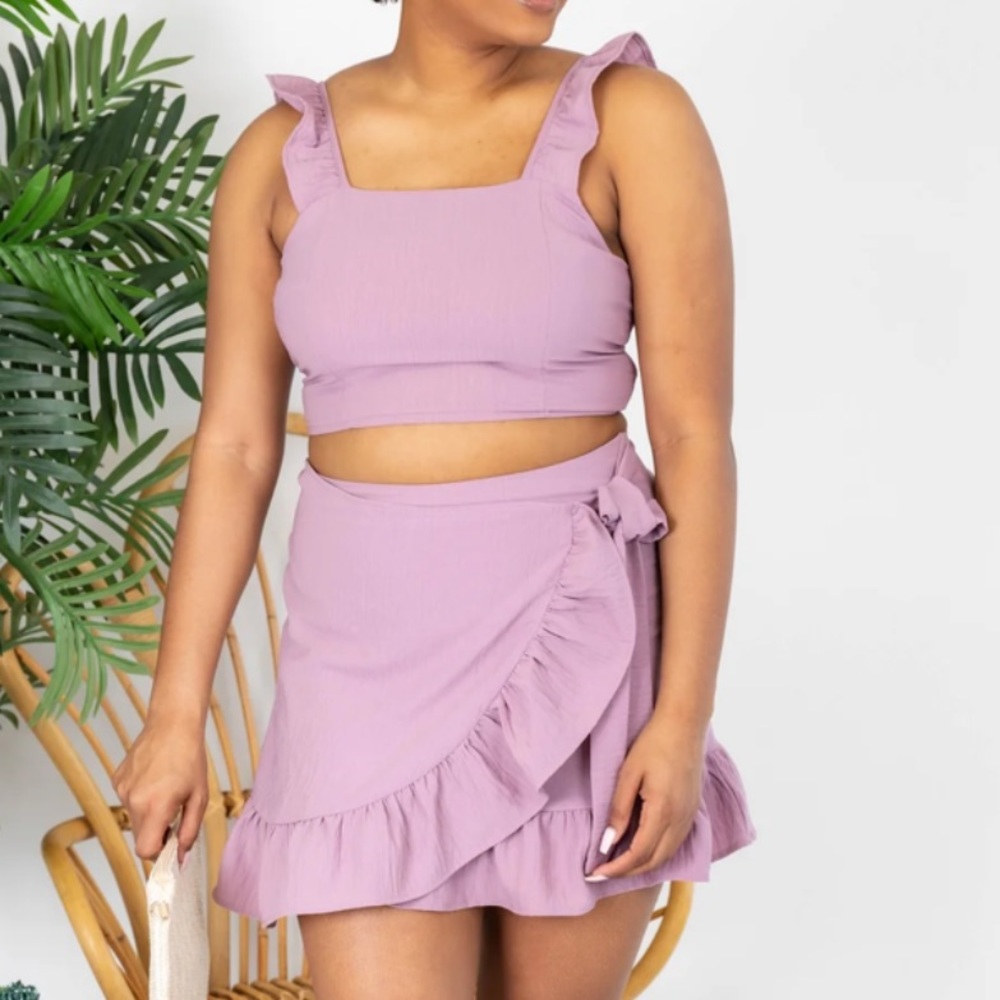 Pink Lily Two Piece Set